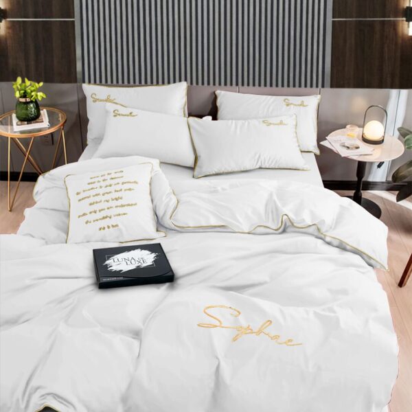 Комплект постільної білизни креп-сатин Женуаз