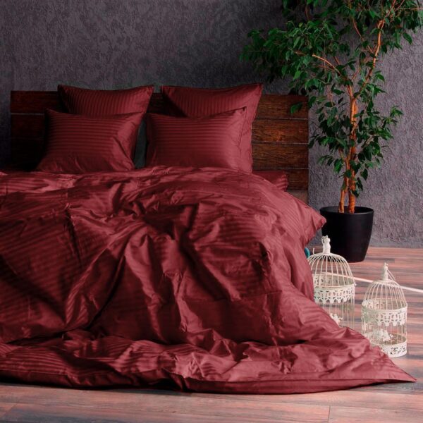 Комплект постільної білизни страйп-сатин Провансе