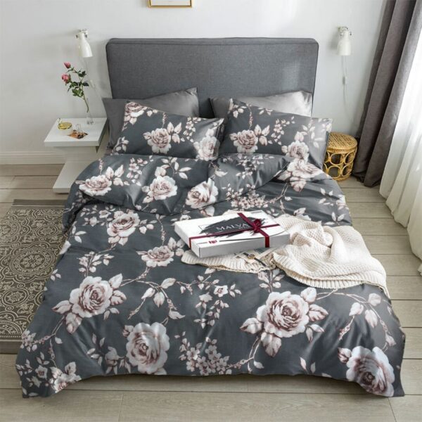 Комплект постільної білизни бязь gold Бургундія