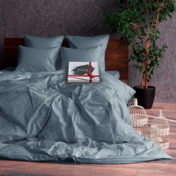 Комплект постільної білизни страйп-сатин Монастрель