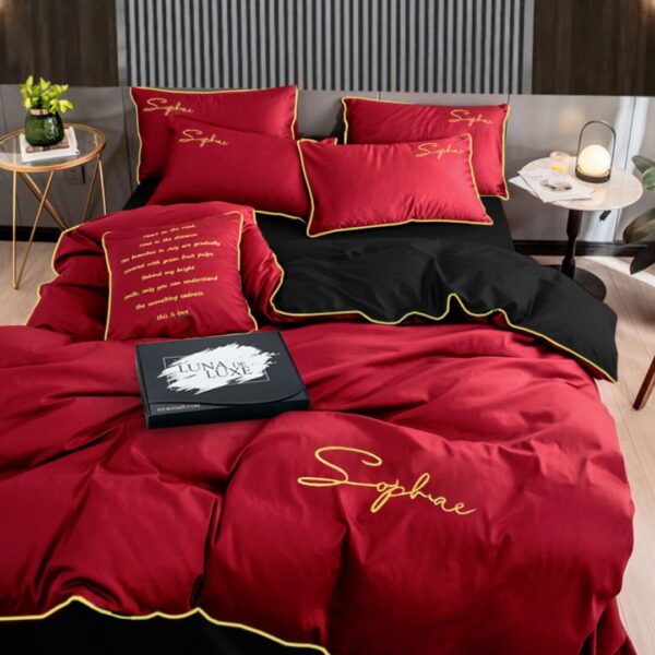 Комплект постільної білизни креп-сатин Ціамбелла