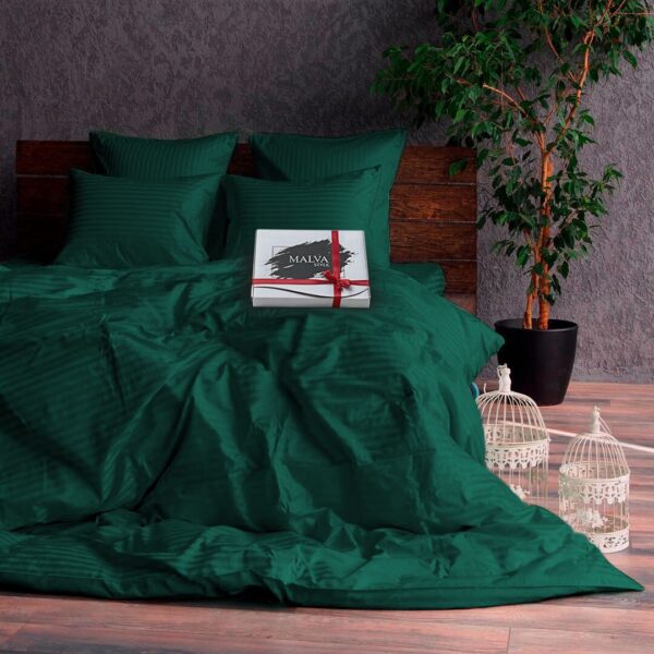 Комплект постільної білизни страйп-сатин Мірабо