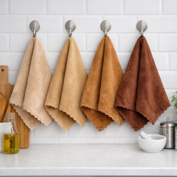 Набір кухонних рушників “відтінки шоколаду”