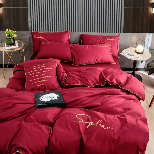 Комплект постільної білизни креп-сатин Тенерін