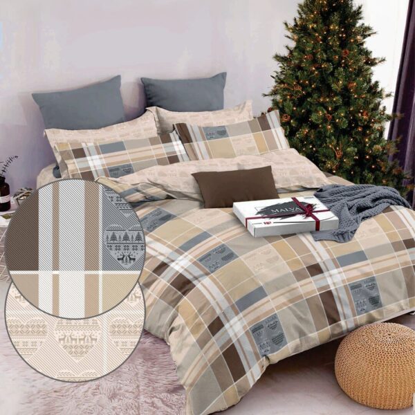 Комплект постільної білизни бязь gold Карелі