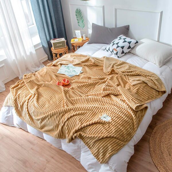 Плед бамбуковий – персиковий