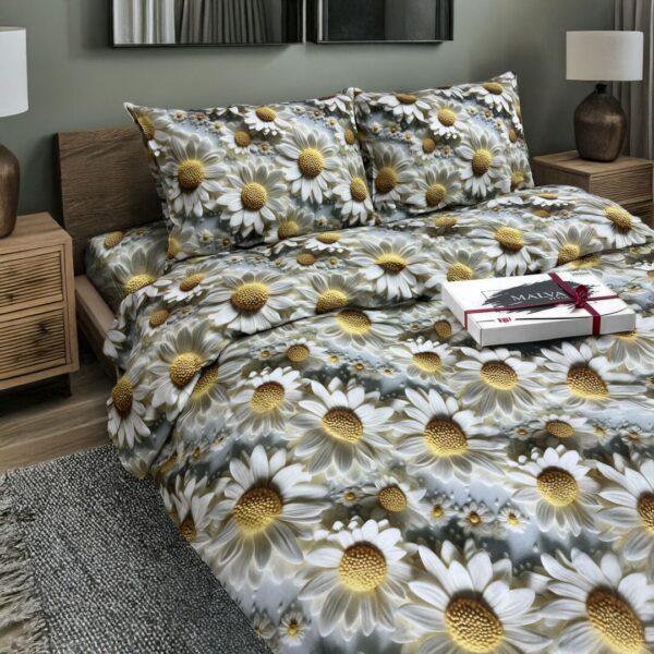 Комплект постільної білизни Ранфорс Lux Home 5D Ехонія