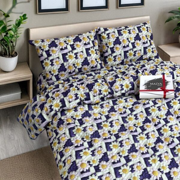 Комплект постільної білизни Ранфорс Lux Home 5D Геката